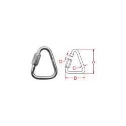 Rotary 16989 Quick Link Triangle 