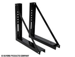 Buyers Products 1701005B 18" x 18" Structural Bolted Steel Underbody Mounting Brackets - BUY 1701005B