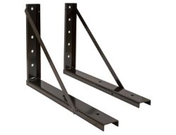 Buyers Products 1701011 18" x 24" Formed Welded Steel Underbody Mounting Brackets - BUY 1701011