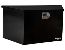 Buyers Products 1701280 14.5" X 34/22.5" X 15" Black Steel Trailer Tongue Box 