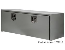 Buyers Products 1702910 18" x 18" x 48" Primered Steel Underbody Drop Door Toolbox with 2 T-Handle Latches - BUY 1702910