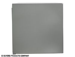 Buyers Products 1702905 18" x 18" x 36" Primered Steel Underbody Drop Door Toolbox with T-Handle Latch - BUY 1702905
