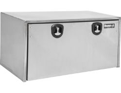 Buyers Products 1702595 18" x 18" x 18" Stainless Steel Box with Polished Stainless Steel Door - BUY 1702595