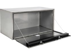 Buyers Products 1702595 18" x 18" x 18" Stainless Steel Box with Polished Stainless Steel Door - BUY 1702595