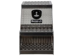 Buyers Products 1705181 24" x 28" x 18" Aluminum Step Box for Medium and Heavy-Duty Trucks - BUY 1705181