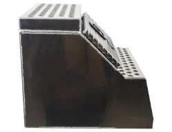 Buyers Products 1705182 24" x 28" x 24" Aluminum Step Box for Medium and Heavy-Duty Trucks - BUY 1705182