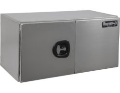 Buyers Products 1705310 18" x 18" x 48" Double Barn Door Smooth Aluminum Tool Box - BUY 1705310