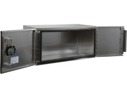 Buyers Products 1705450 Aluminum Double Barn Door Toolbox XD Series 24" x 24" x 72" - BUY 1705450