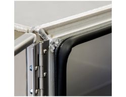 Buyers Products 1705435 Aluminum Double Barn Door Toolbox XD Series 24" x 24" x 36" - BUY 1705435