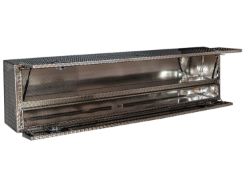 Buyers Products 1705640 21" x 12"/10" x 72" Contractor Style Diamond Tread Aluminum Topside Toolbox - BUY 1705640