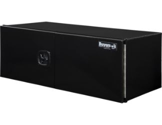 Buyers Products 1705925 18" x 24" x 48" XD DBL Black Smooth Aluminum Toolbox 