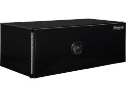 Buyers Products 1705925 18" x 24" x 48" XD DBL Black Smooth Aluminum Toolbox - BUY 1705925