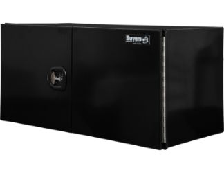 Buyers Products 1705940 24" x 24" x 48" XD DBL Black Smooth Aluminum Toolbox 