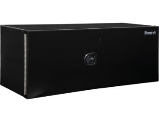 Buyers Products 1705945 24" x 24" x 60" XD DBL Black Smooth Aluminum Toolbox 