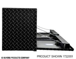 Buyers Products 1722561 16" x 13" x 96" Topside Aluminum Toolbox - BUY 1722561