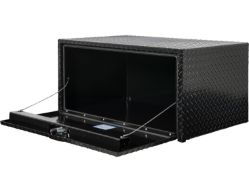 Buyers Products 1725119 18" x 24" x 36" Black Power Coat Aluminum Toolbox - BUY 1725119