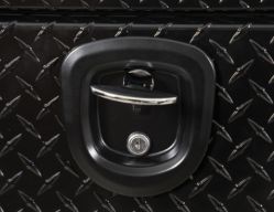 Buyers Products 1725105 18" x 18" x 36" Black Powder Coated Aluminum Underbody Toolbox - BUY 1725105