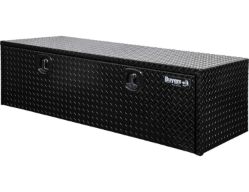 Buyers Products 1725125 18" x 24" x 60" Black Powder Coat Aluminum Toolbox - BUY 1725125