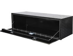 Buyers Products 1725125 18" x 24" x 60" Black Powder Coat Aluminum Toolbox - BUY 1725125