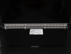 Buyers Products 1734300 24" x 24" x 24" Black Powder Coated Steel Underbody Drop Door Toolbox with 3-Point Latch - BUY 1734300