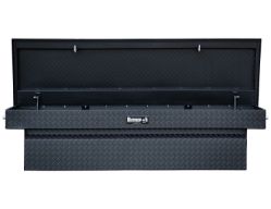 Buyers Products 1739435 18 x 20 x 71" Textured Matte Black Diamond Tread Aluminum Crossover Truck Tool B - BUY 1739435