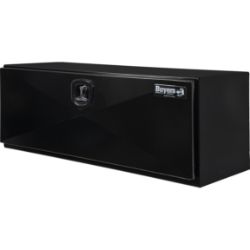 Buyers Products 1752810 18" x 18" x 48" Black XD Series Steel Underbody Drop Door Toolbox - BUY 1752810