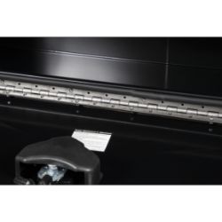Buyers Products 1752810 18" x 18" x 48" Black XD Series Steel Underbody Drop Door Toolbox - BUY 1752810