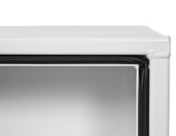 Buyers Products 1753161 16" x 13" x 96" Topsider White Smooth Aluminum Toolbox - BUY 1753161