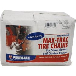 Stens 180-376 23x10.50-12 / 23x9.50-12 4 Link Tire Chain - STE 180-376