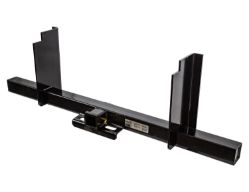 Buyers Products 1801060L Class 5 Universal 2-1/2" Platform Body Hitch Receiver with Mounting Plates - BUY 1801060L