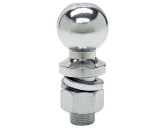 Buyers Products 1802005 5000# Chrome Hitch Towing Ball - 2" x 1" x 2-1/8" 