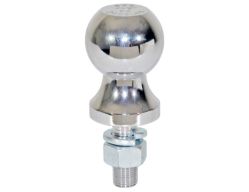 Buyers Products 1802134 5000# Chrome Hitch Towing Ball - 2" x 1" x 2-1/8" - BUY 1802134