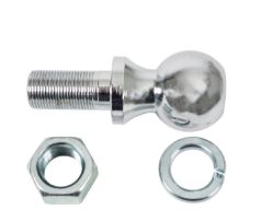 Buyers Products 1802134 5000# Chrome Hitch Towing Ball - 2" x 1" x 2-1/8" - BUY 1802134
