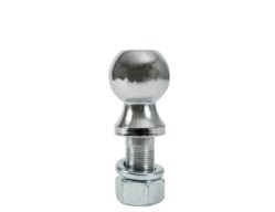 Buyers Products 1802134 5000# Chrome Hitch Towing Ball - 2" x 1" x 2-1/8" - BUY 1802134