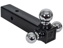 Buyers Products 1802250 2.5" Black Triball Hitch Receiver - BUY 1802250