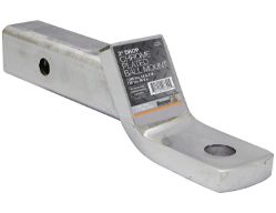 Buyers Products 1803016 6000# 2" Deep Drop Ball Mount with 6" Drop x 10" Length - Chrome Plated Finish - BUY 1803016