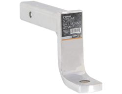Buyers Products 1803016 6000# 2" Deep Drop Ball Mount with 6" Drop x 10" Length - Chrome Plated Finish - BUY 1803016