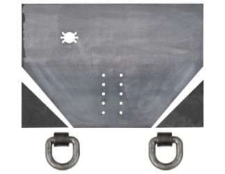 Buyers Products 1809029 1" x 34.5" x 22.5" Fabricators Hitch Plate 