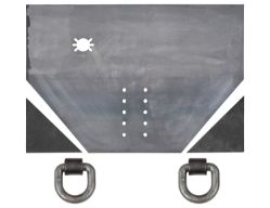 Buyers Products 1809040 1/2" x 34" x 15.5" Fabricators Hitch Plate - BUY 1809040
