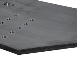 Buyers Products 1809029 1" x 34.5" x 22.5" Fabricators Hitch Plate - BUY 1809029