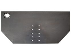 Buyers Products 1809040 1/2" x 34" x 15.5" Fabricators Hitch Plate - BUY 1809040
