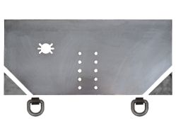 Buyers Products 1809040 1/2" x 34" x 15.5" Fabricators Hitch Plate - BUY 1809040