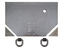 Buyers Products 1809040 1/2" x 34" x 15.5" Fabricators Hitch Plate - BUY 1809040