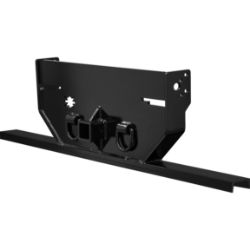 Buyers Products 1809061A 1/2" Hitch Plate for Ford with 2-1/2" Receiver Tube - 17.42" H - BUY 1809061A