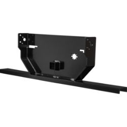 Buyers Products 1809061A 1/2" Hitch Plate for Ford with 2-1/2" Receiver Tube - 17.42" H - BUY 1809061A