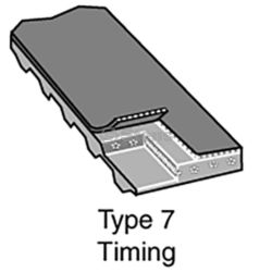 Stens 265-610 OEM Replacement Belt - STE 265-610