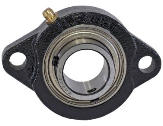Buyers Products 2FS16 Spreader and Jackshaft Bearing - 2-Hole Flange Unit - 1" I.D. - Meyer Type 