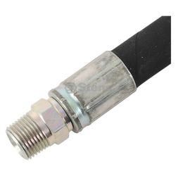 Stens 3001-0000 3/8" X 12" SAE 100 R2AT 2 Wire Hydraulic Hose - STE 3001-0000