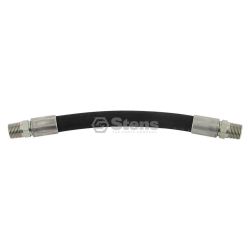 Stens 3001-0100 1/2" X 12" SAE 100 R2AT 2 Wire Hydraulic Hose 