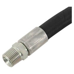 Stens 3001-0100 1/2" X 12" SAE 100 R2AT 2 Wire Hydraulic Hose - STE 3001-0100